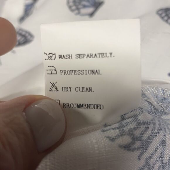 MissLook White Butterfly 3/4 Sleeve Blouse Size Small - Picture 8 of 8